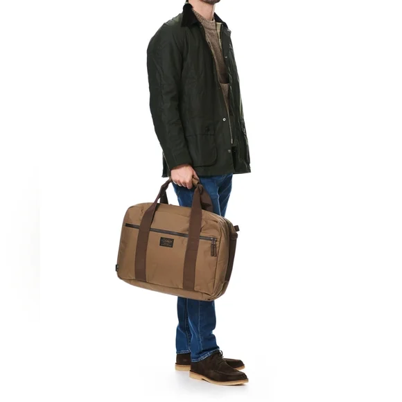 Filson Ripstop Nylon Pullman Duffle and Backpack | Tan - Picture 5 of 11